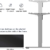 FLEXISPOT E1S Höhenverstellbarer Schreibtisch Esstisch Elektrisch höhenverstellbares Tischgestell 2-Fach-Teleskop, mit Memory-Steuerung (Grau) - 7
